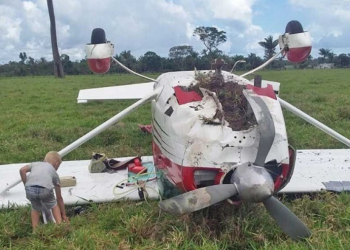 Avião que caiu em Mato Grosso pode ser o mesmo que foi roubado em Teresina