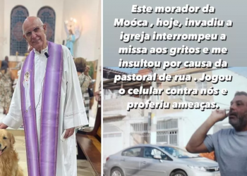 Bolsonarista invade missa e agride padre Julio Lancellotti