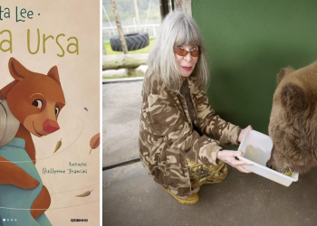 Rita Lee se inspirou em história de ursa resgatada no Piauí para escrever livro