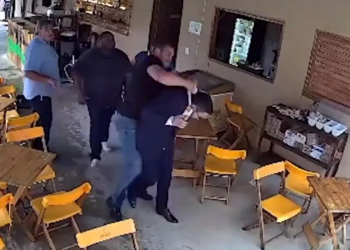 Campeão do BBB invade bar e espanca dono em Goiânia; veja o vídeo