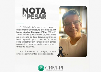 CRM-PI lamenta morte do cardiologista Ismar Filho