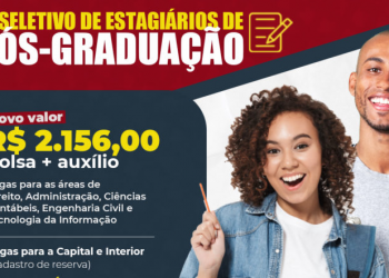 Ministério Público do Piauí oferta vagas de estágio com bolsas de R$ 2,1 mil