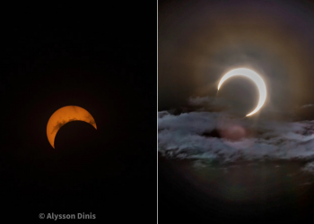 Eclipse solar anular: veja imagens do fenômeno no Piauí