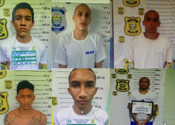 Seis detentos fogem da penitenciária de Altos; veja quem são