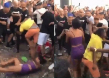 Segurança do cantor Oh Polêmico dá soco em rosto de mulher em festa no Piauí