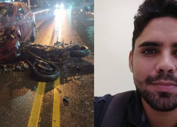 Motociclista colide de frente com carro e morre em Picos