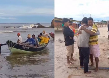 Resgatados seis pescadores que ficaram 24h desaparecidos no mar em Parnaíba