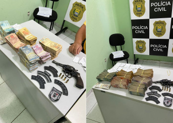 Preso suspeito de roubar quase R$ 100 mil durante assalto em Parnaíba