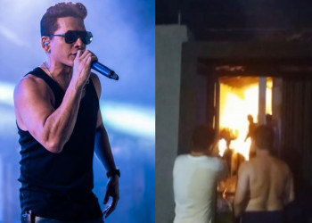 Incêndio atinge casa do cantor Léo Cachorrão em Teresina