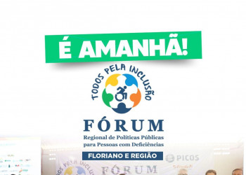Fórum com serviços para pessoas com deficiência será realizado amanhã (3) em Floriano