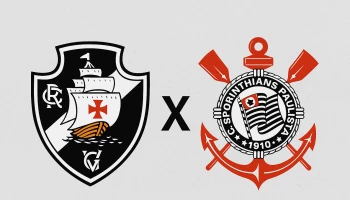Vasco e Corinthians se enfrentam hoje em busca por recuperação no Brasileirão