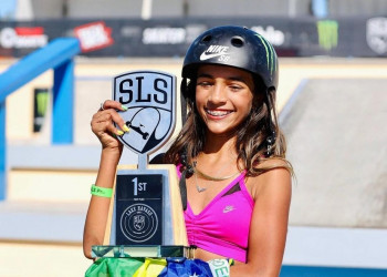 Rayssa Leal vence 2ª etapa consecutiva e faz história no Mundial de Skate Street