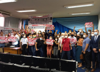 Servidores do INSS realizam encontro com parlamentares para debater greve