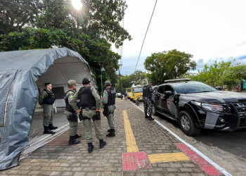 PM monta Posto de Comando e reforça policiamento no Mocambinho