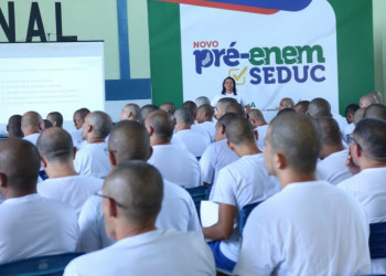 Sejus e Seduc realizam a 1ª revisão Pré-Enem na Penitenciária Profº José Ribamar