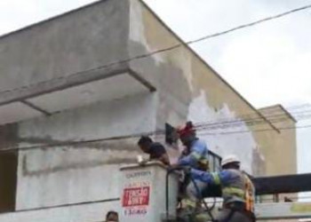 Pintor sofre acidente de trabalho ao receber descarga elétrica em Esperantina