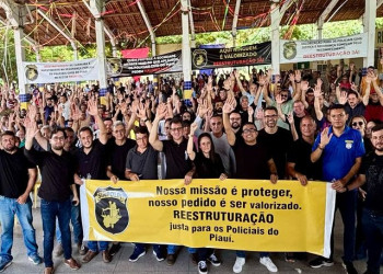Policiais civis do Piauí cobram reestruturação salarial