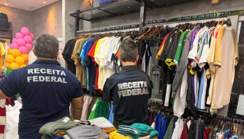 Receita Federal apreende R$ 2,5 milhões em produtos contrabandeados em Teresina