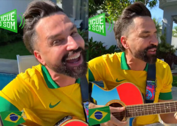 Latino vira piada ao fazer paródia pró-Bolsonaro