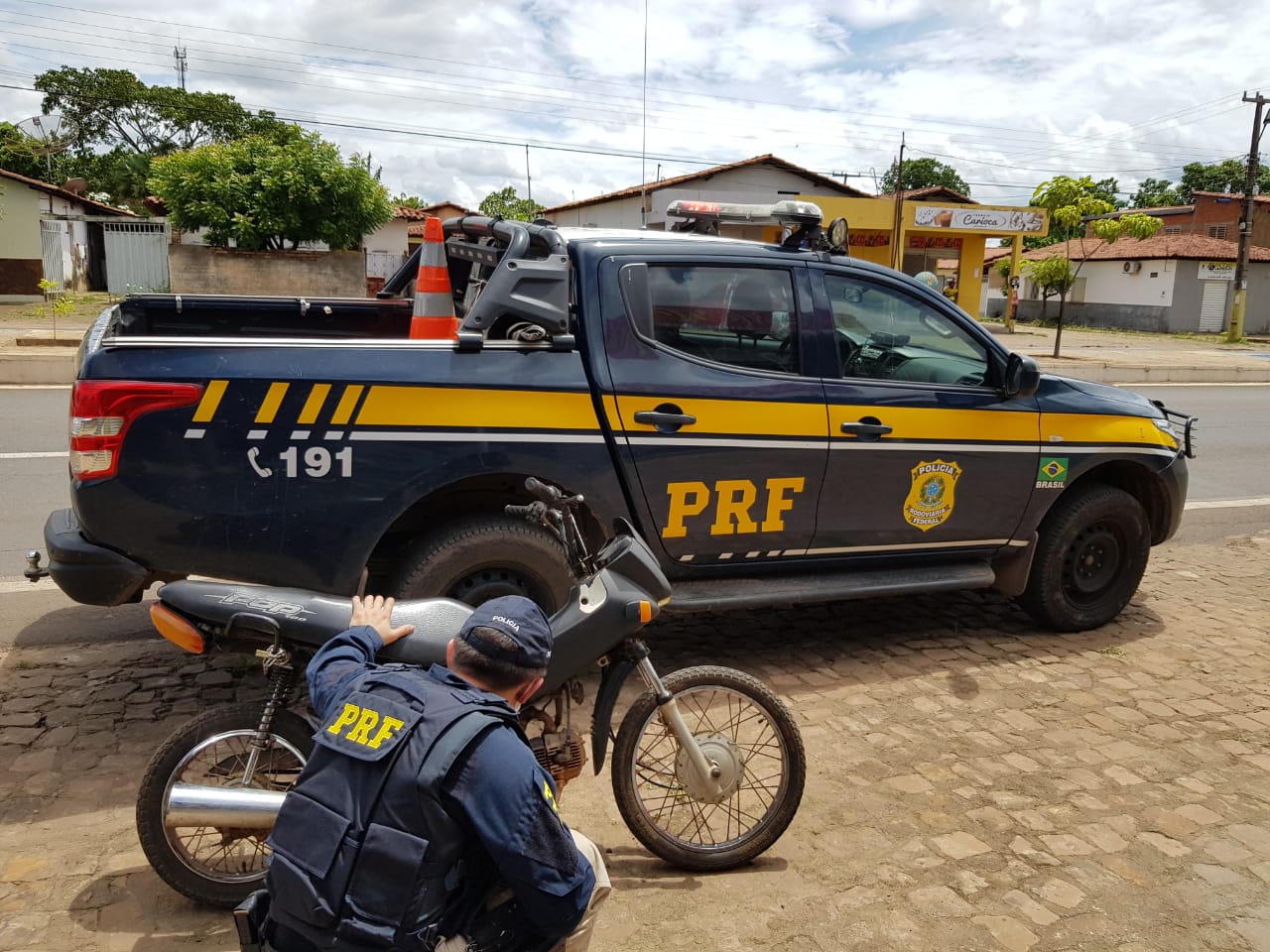 Seis motos roubadas são recuperadas em 24h nas rodovias federais do Piauí