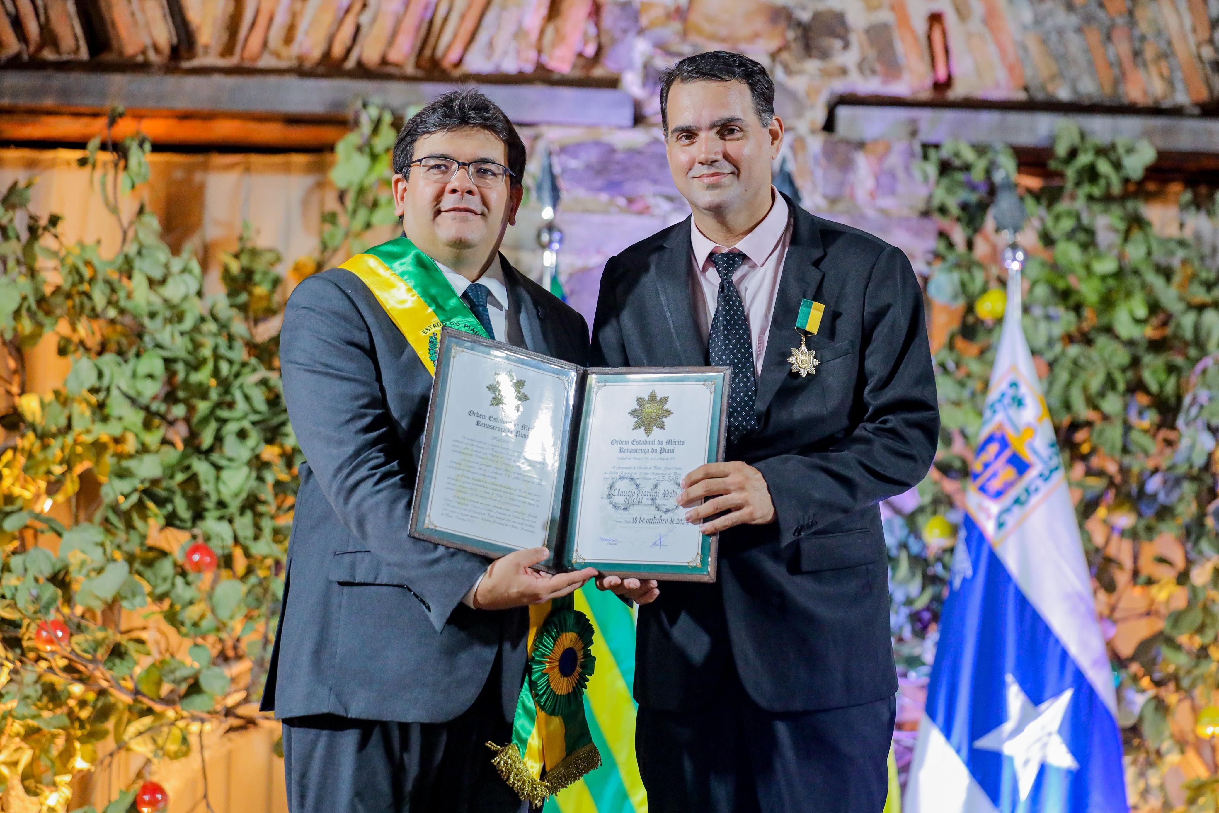 Cerimônia de Outorga da Ordem Estadual do Mérito Renascença do Piauí em Parnaíba