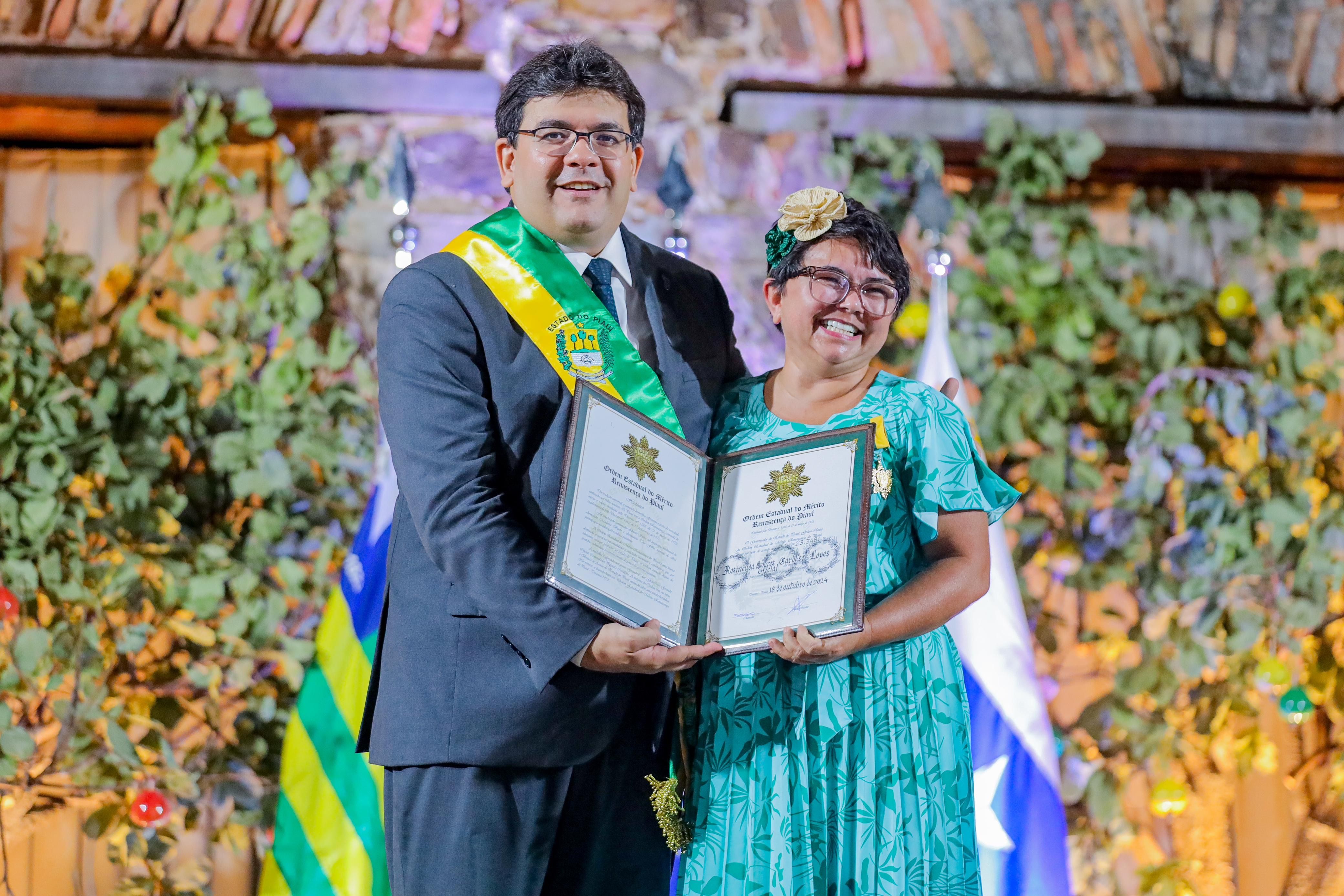 Cerimônia de Outorga da Ordem Estadual do Mérito Renascença do Piauí em Parnaíba