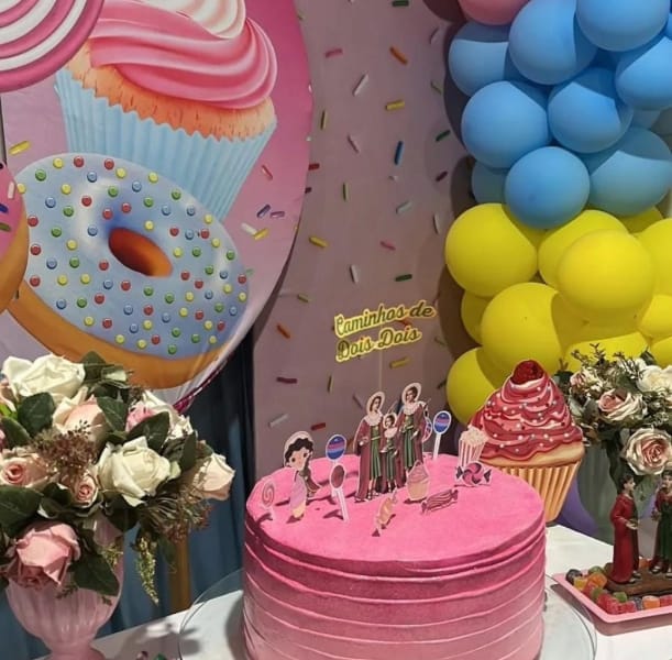 Festividade de São Cosme e Damião na Casa de Umbanda Filhos de Mariana, Caminhos de Dois Dois