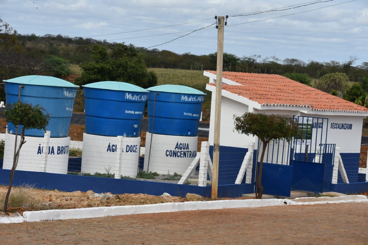 Emater e Programa Água Doce levam água potável à comunidade do município de Acauã