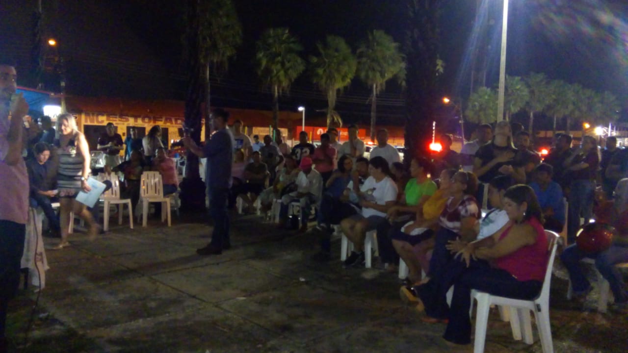 Reunião popular com o tema Segurança na zona Sudeste de Teresina
