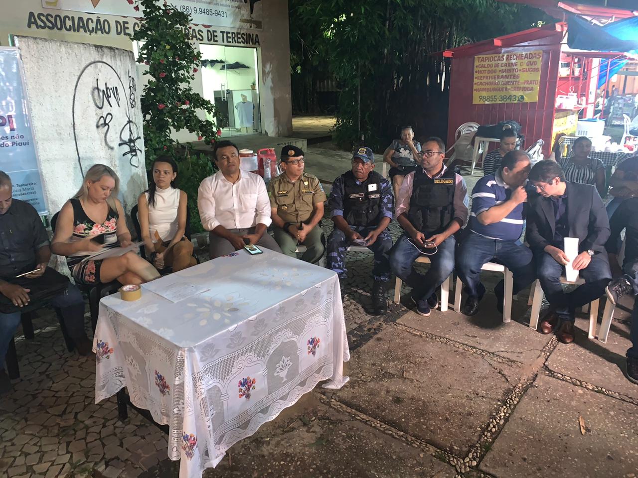 Reunião popular com o tema Segurança na zona Sudeste de Teresina