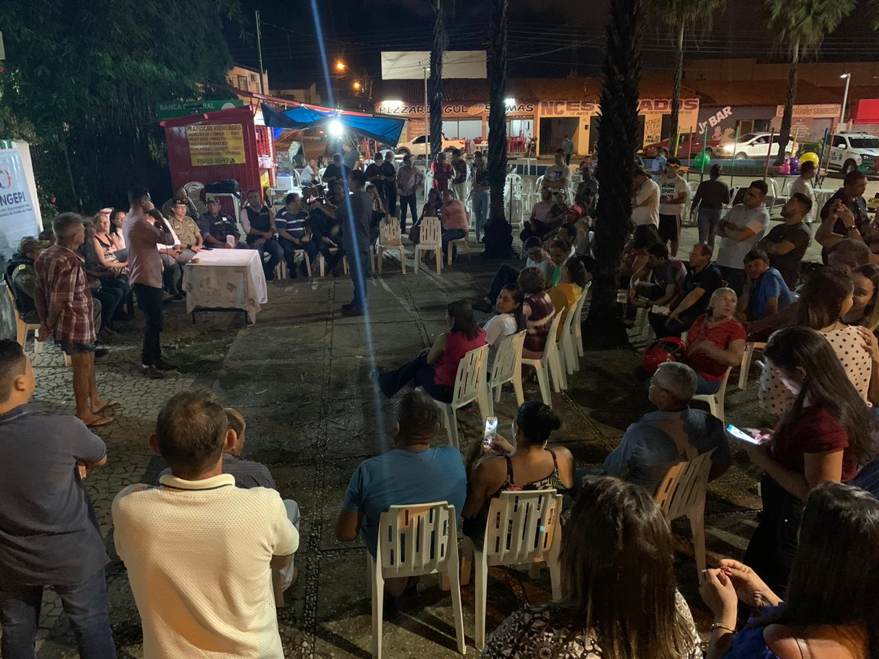 Reunião popular com o tema Segurança na zona Sudeste de Teresina