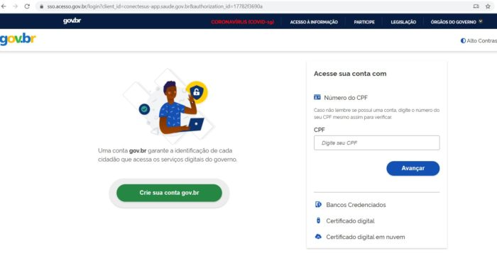Como acessar a carteira de vacinação digital do SUS