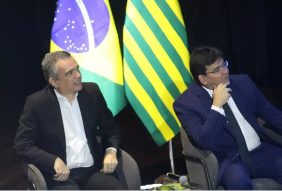 Governador do Piauí , Rafael Fonteles e Sec de Planejamento, Washington, Bonfim