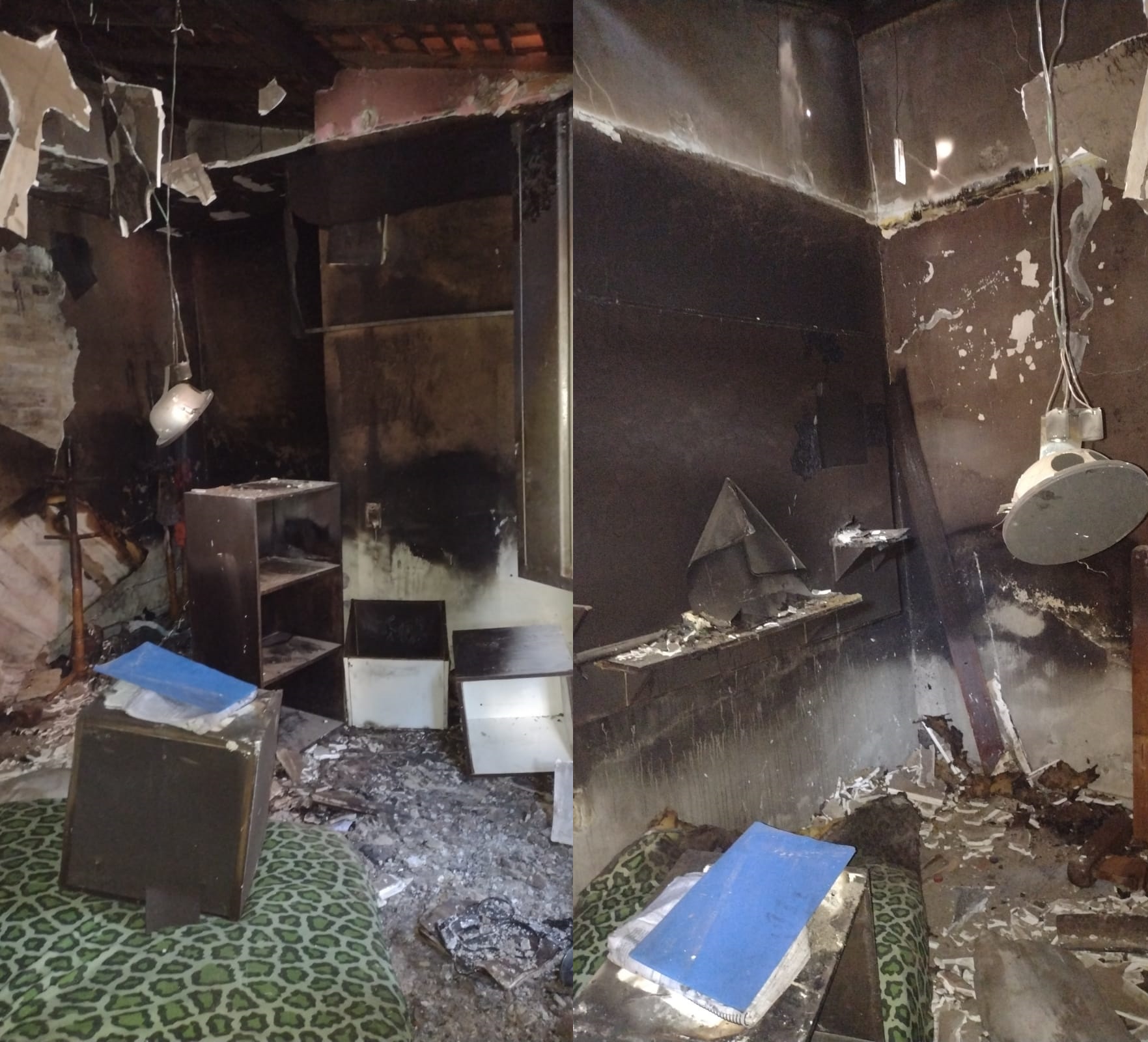 Família perde tudo em incêndio no Real Copagre