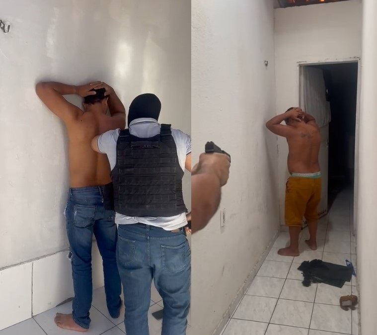 Irmãos presos em flagrante por tráfico de drogas