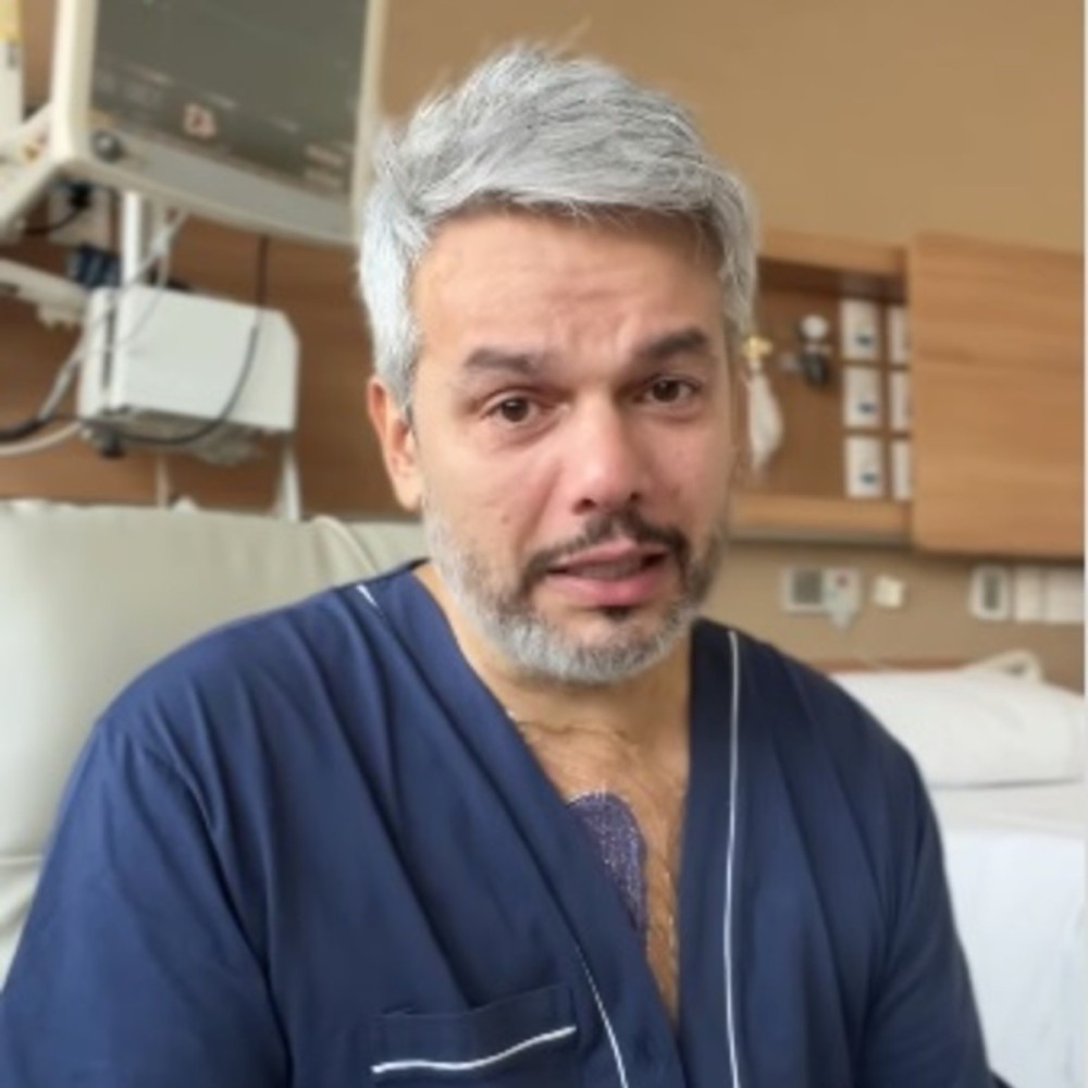 Apresentador Otaviano Costa passa por cirurgia perigosa após descobrir aneurisma