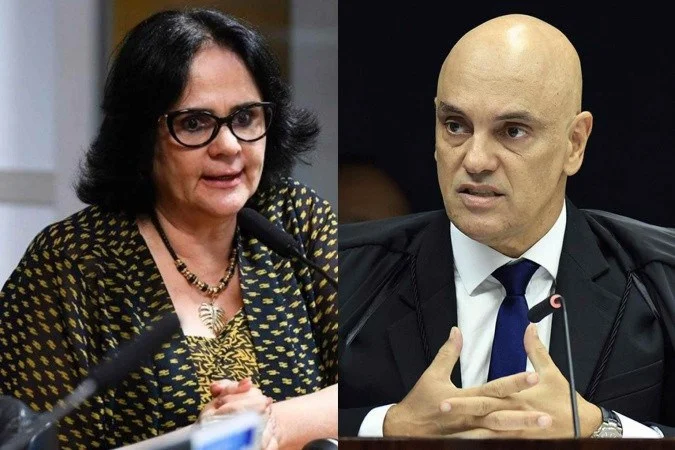Damares acusa Alexandre de Moraes de abuso de poder e pede seu impeachment no Senado
