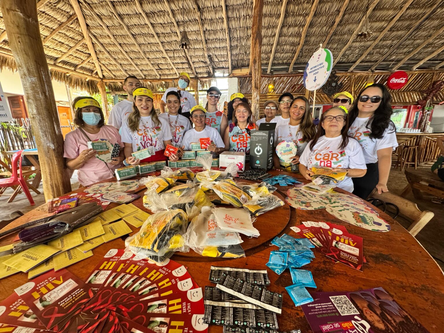 Sesapi reforça ações de prevenção para foliões e turistas no litoral do Piauí