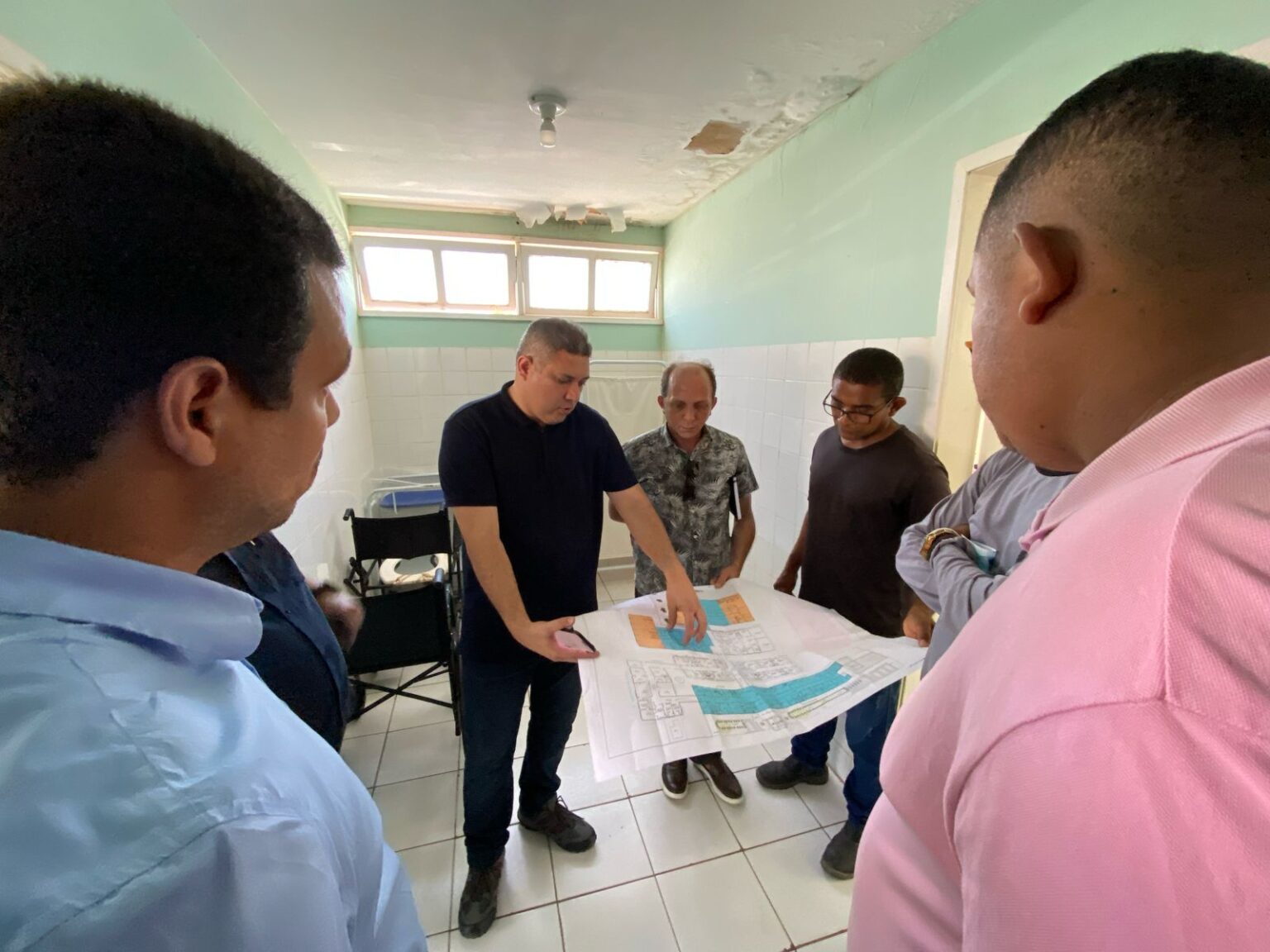 Visita técnica às obras de ampliação do Hospital Estadual Dr. João Pacheco Cavalcante