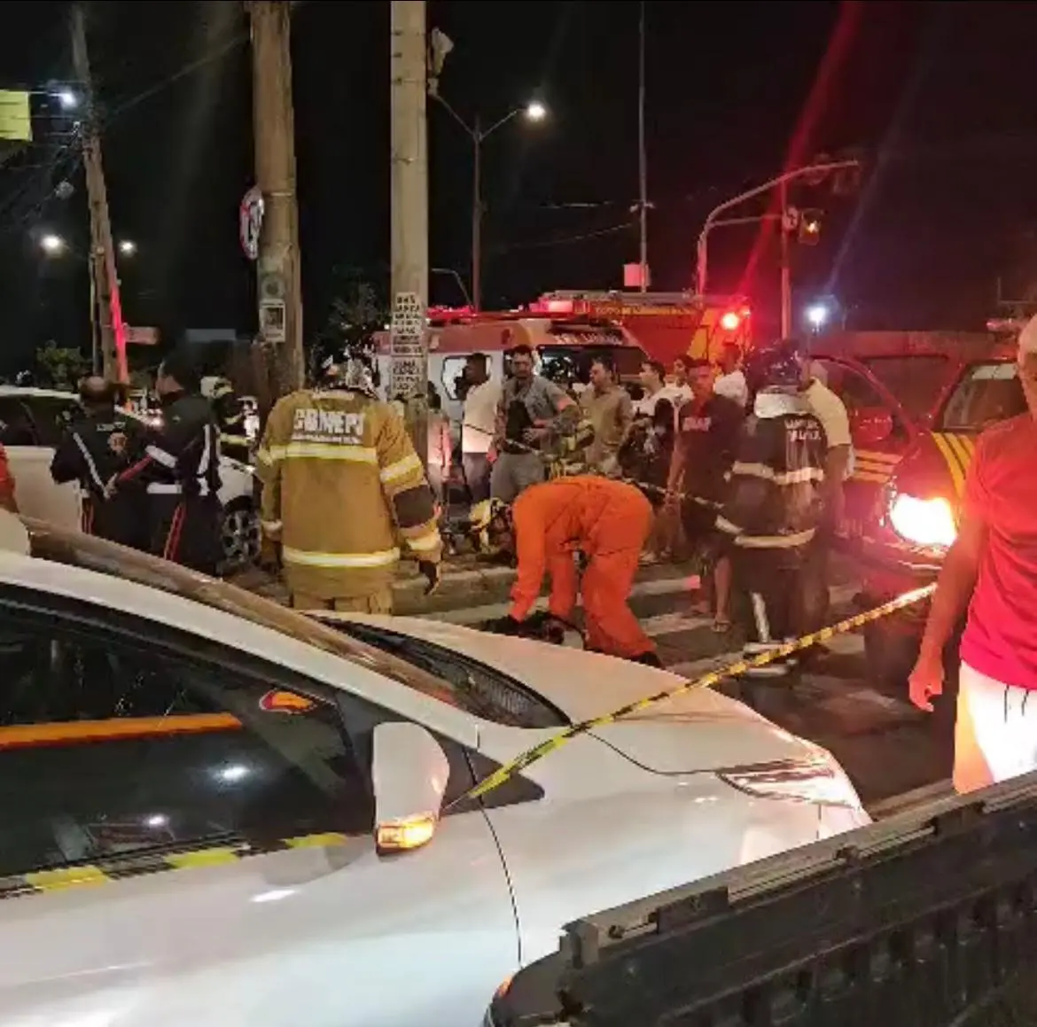Acidente na zona Sul de Teresina