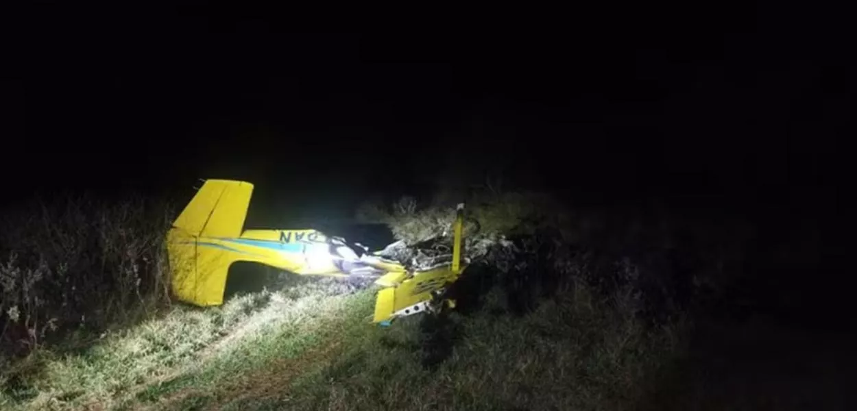 Queda de avião no Pantanal