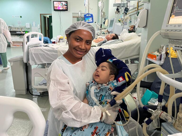 Mães do Hospital infantil Lucílio Portella