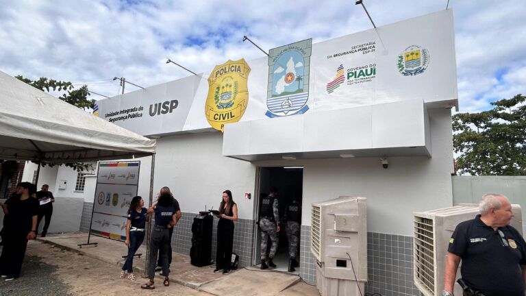 Nova Unidade Integrada de Segurança Pública (Uisp), construída com um investimento de R$ 415 mil