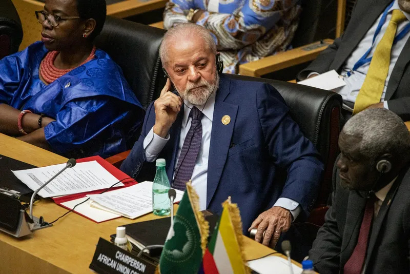 Lula comparou o genocídio palestino com o Holocausto em entrevista a jornalistas na Etiópia