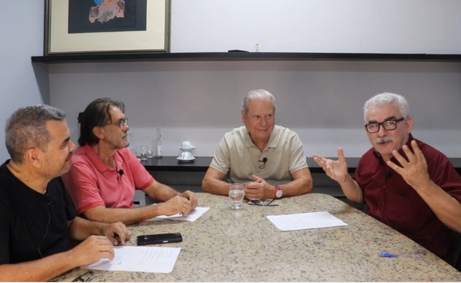 Cantidio Filho, Luiz Brandão, José Dirceu e Oscar de Barros