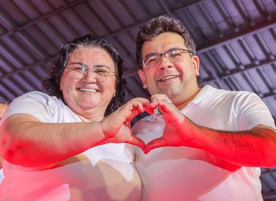 Jôve Oliveira com o governador Rafael Fonteles em Piripiri