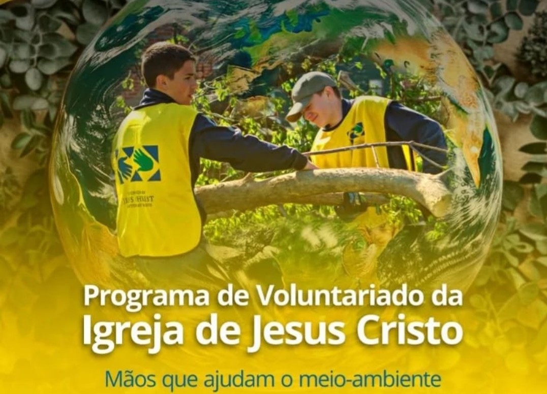 Cartaz de divulgação da ação volta à preservação do meio ambiente