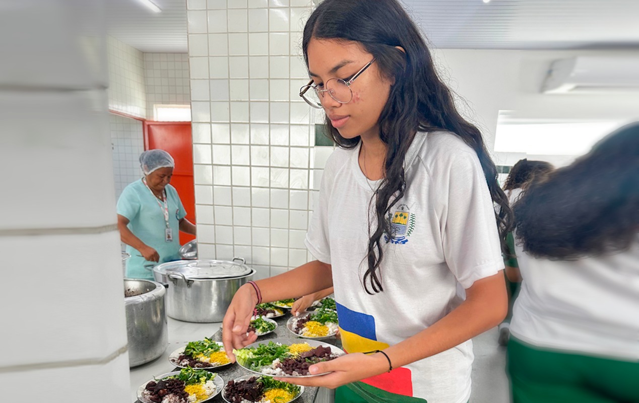 Merenda escolar com produtos da agricultura familiar