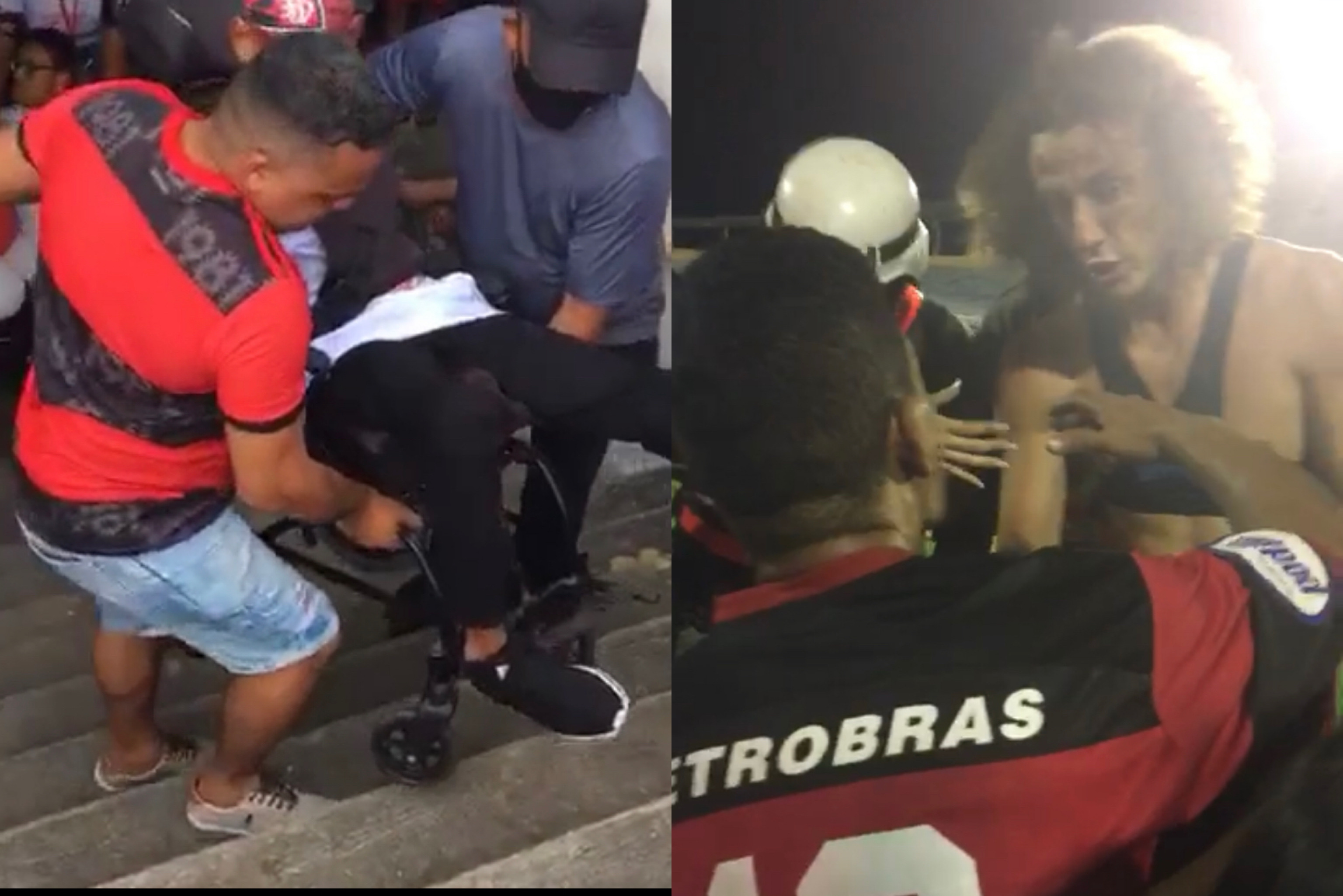 Adolescentes cadeirantes e autistas são desrespeitados em jogo do Flamengo contra Altos