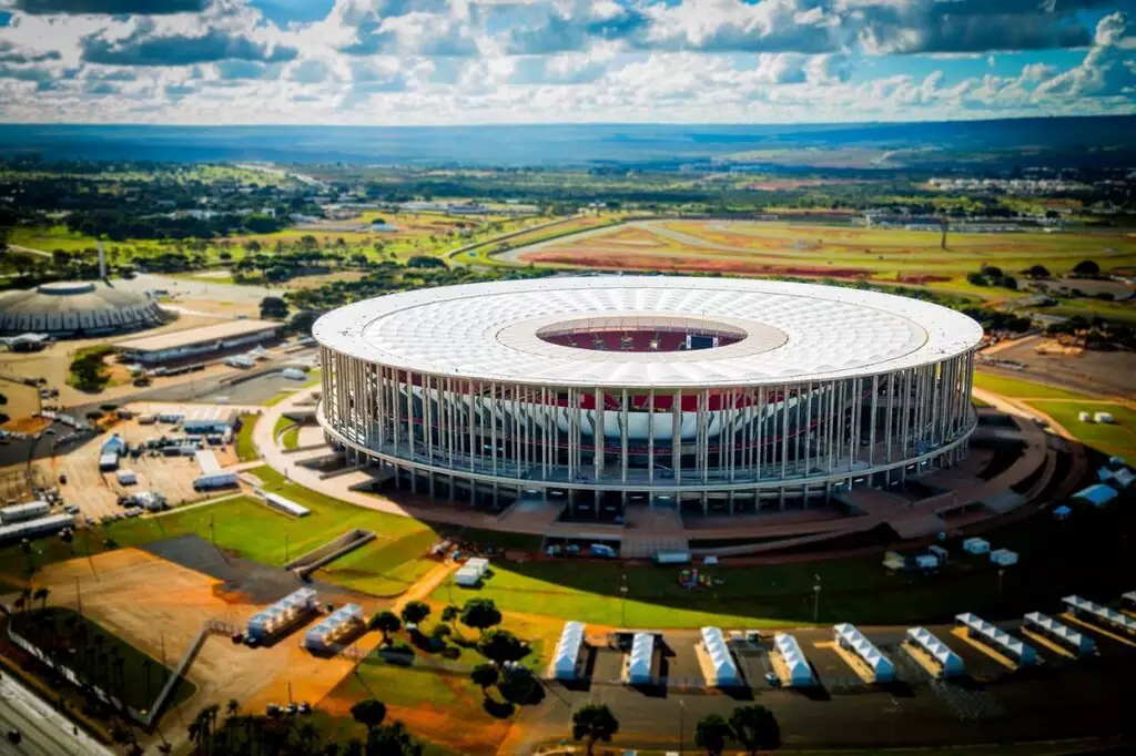 Estádio Nacional Mané Garrincha receberá jogo em outubro